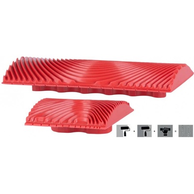 Strend Pro Sada texturovací Euroll, Woodgrain, fladrovací kolébka, vzor dřevo ST2160886 – Hledejceny.cz