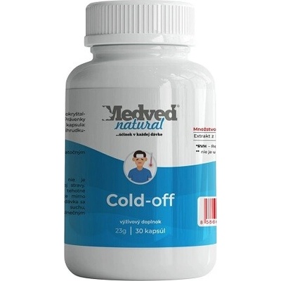 Medveď natural Cold-off 30 kapsúl