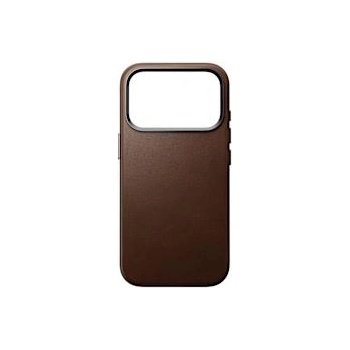 Nomad Калъф за iPhone 17 Pro Leather Brown