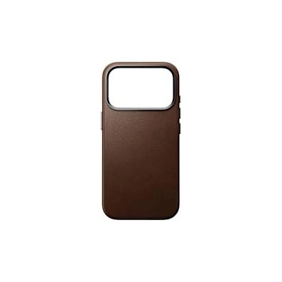 Nomad Калъф за iPhone 17 Pro Leather Brown
