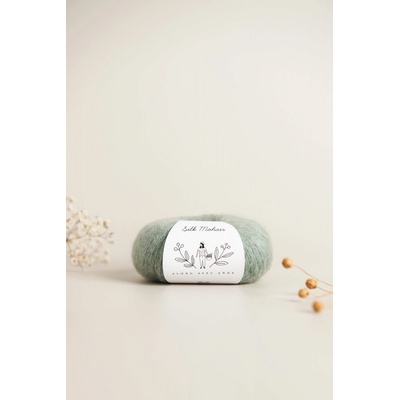 Příze Along avec Anna Silk Mohair Jade 25 g
