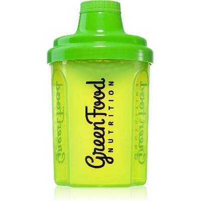 GreenFood Nutrition Shaker sportovní šejkr Transparent Green 1 ks
