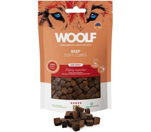 Woolf Soft Cubes Beef 100 g