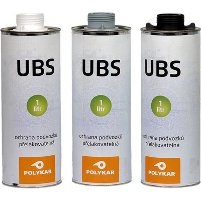 BKP POLYKAR UBS - Hmota na ochranu podvozkov automobilu - čierna 1 L