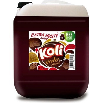 Koli sirup extra hustý cola gold 10 l