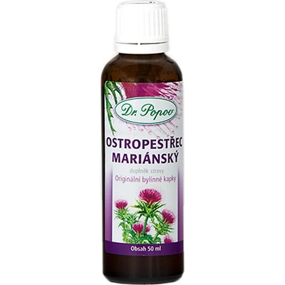 Dr. Popov tinktura Ostropestřec mariánský 50 ml