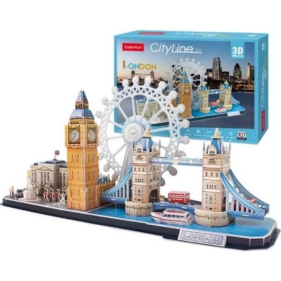 CubicFun Cubic Fun - Пъзел 3D City Line London 107ч