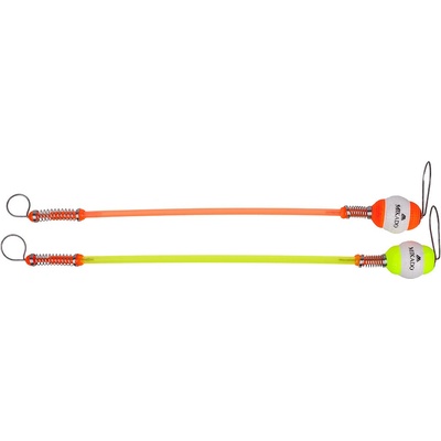 Mikado SIGNALIZÁTOR HANGER S POLYSTYRENEM A HADIČKOU 25cm VEL. M ČERVENÁ A ŽLUTÁ 10 ks