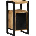 vidaXL Шкаф за баня Кафяво 40 x 35 x 75 см Солидно мангово дърво (4013607)