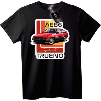 NOONEBRAND Тениска AE86 Sprinter Trueno - 2XL, White