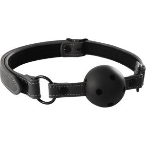 NS Novelties Renegade Ball Gag Black