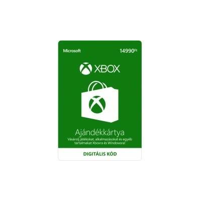 Microsoft Xbox Live dárková karta 14990 HUF