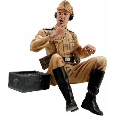 TORRO 1/16 Schwimmwagen, obsluha vysílačky, ručně malovaný, 1 ks (AFRIKA CORPS)