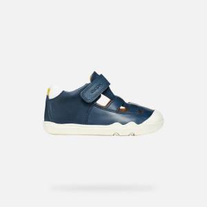 GEOX Тъмносини момчешки barefoot маратонки Geox Steppieup Geox | Sin | Момчешки | 20
