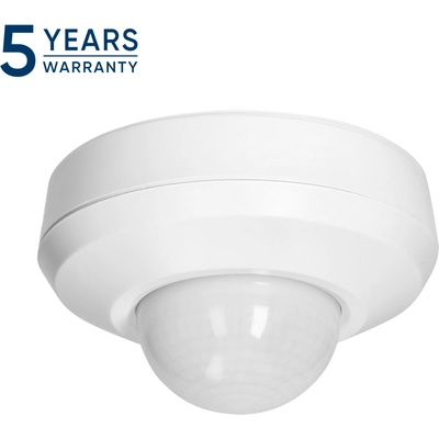 ORNO Stropný PIR senzor pohybu 360°, IP44, 2000W, biely
