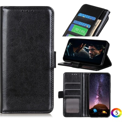 LG G8X ThinQ Magnetic Wallet Кожен Калъф и Протектор