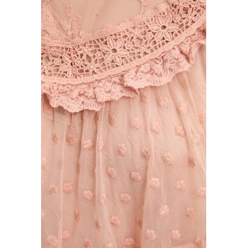 ANSWEAR Рокля Answear. LAB в бежово къса разкроена (606075.FLK)