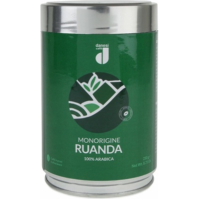 Danesi caffe Ruanda Monorigine 100% Arabica mletá 250 g