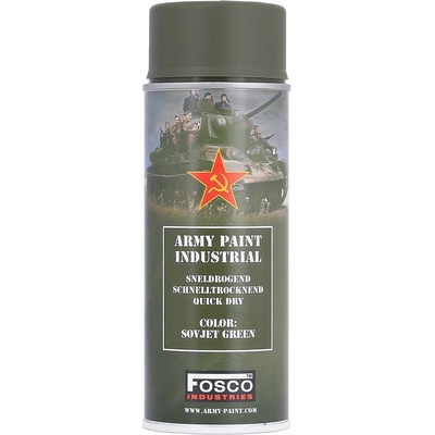 FOSCO Barva ARMY ve spreji 400 ml SOVĚTSKÁ ZELENÁ
