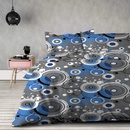 Xpose bavlna povlečení na 2 postele Šárka modrá 140x200 70x90