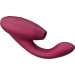 Womanizer Duo 2 - Вибратор за G-точка 2 в 1 - червен