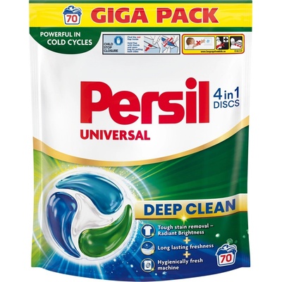 Persil Universal Deep Clean 4v1 pracie kapsuly 70 PD