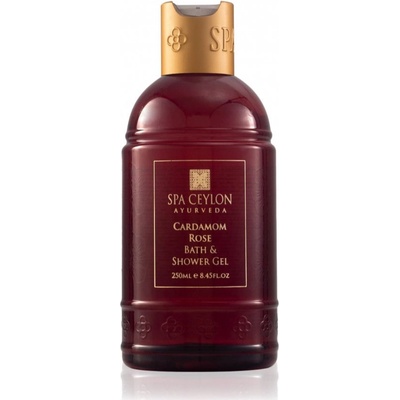 Spa Ceylon koupelový a sprchový Gel CARDAMOM ROSE 250 ml
