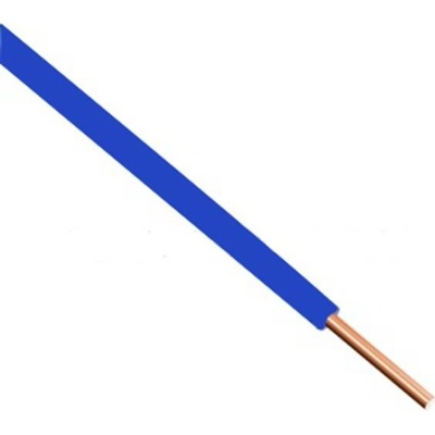 NKT CY H07V-U 10 tmavě modrý 1 m