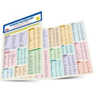 Korean Vocabulary Language Study Card (ISBN: 9780804853279)