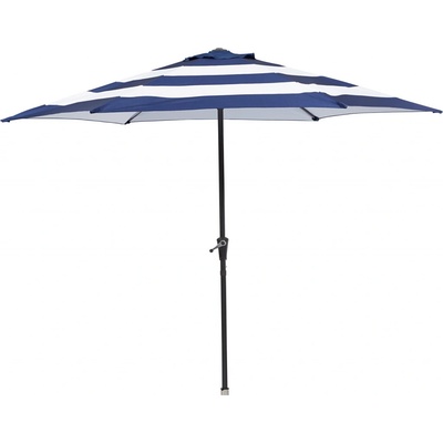 OBI Slnečník Honolulu 300 cm modro-biely
