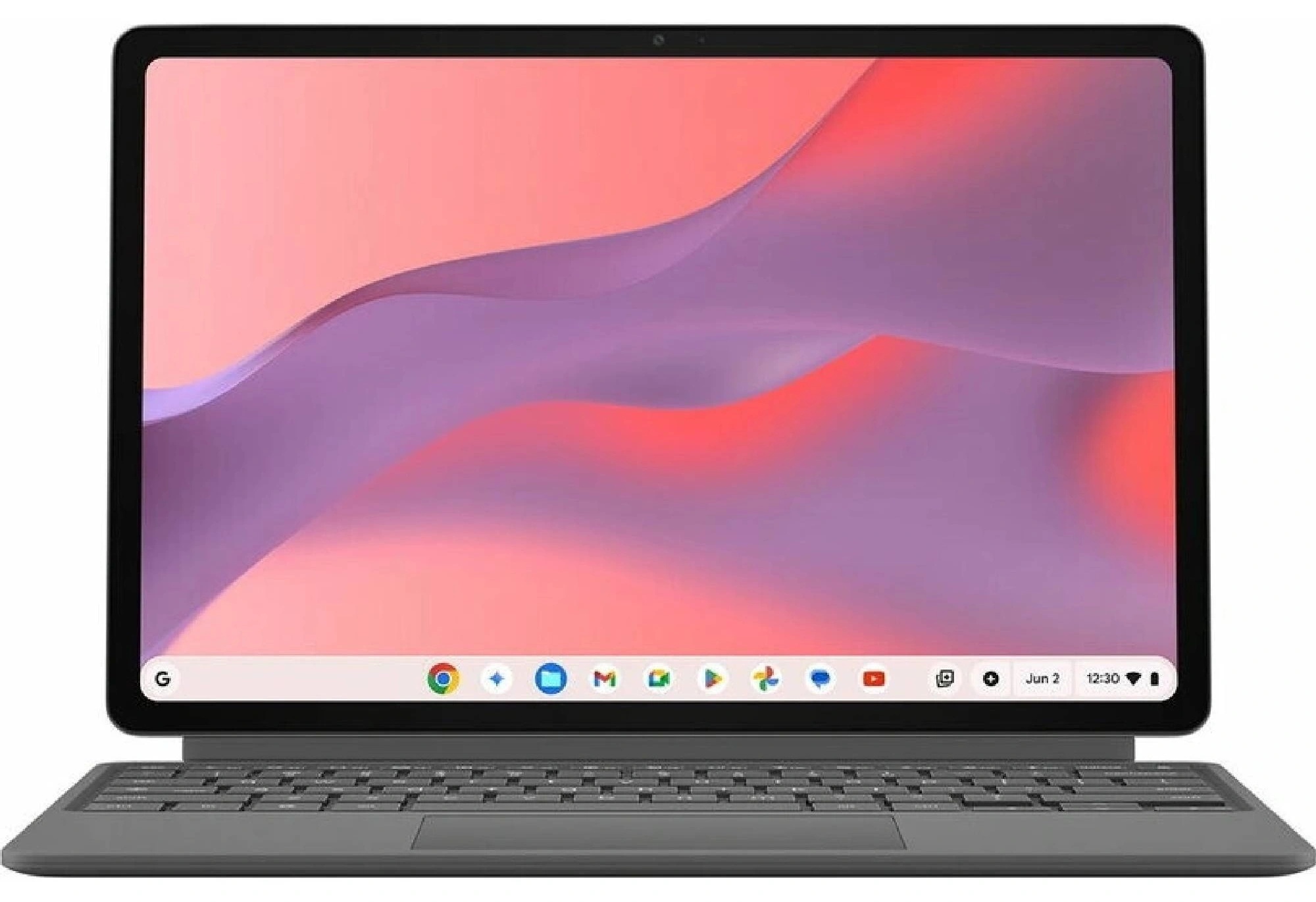 Chromebook Asus v šedé barvě