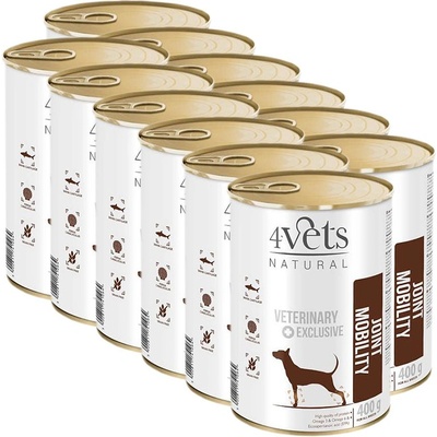 4Vets NATURAL Veterinary Exclusive JOINT MOBILITY 12 x 400 г