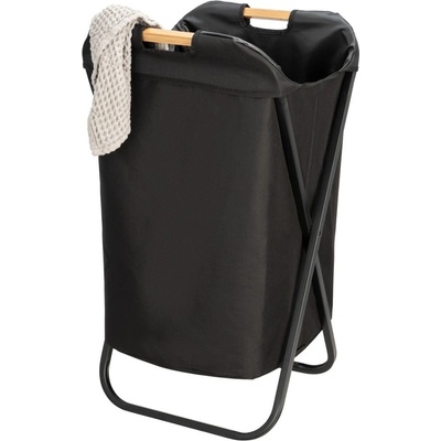 Wenko Черен сгъваем кош за пране Loft - Wenko (50700100)