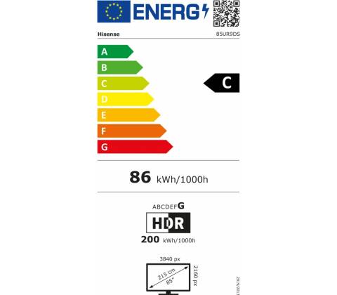 Hisense 85UR9DS