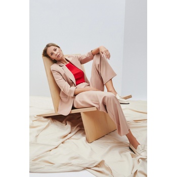 Moodo Бежово сако с 3/4 ръкави Moodo Moodo | Kafyav | ЖЕНИ | XS