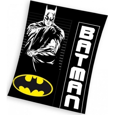 Carbotex Veľká fleecová deka Batman Strážca noci