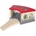 Hape Дървена играчка, Hape, Влаково депо, 28.7 x 17.8 x 10.9 см