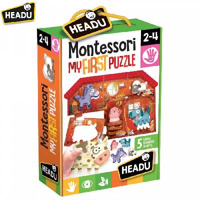 Образователен пъзел, Headu Montessori, Ферма
