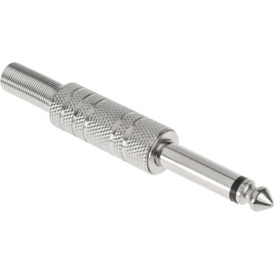 Jack konektor 6.3 mono kovový Cabletech