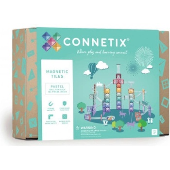 Connetix Pastel Ball Run 106 ks