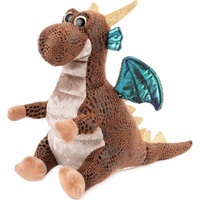 Плюшена играчка Амек Тойс - Дино, кафяв, 22 cm (010678-5)
