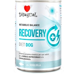 Disugual Karma - мокра храна за кучета, ветеринарна серия RECOVERY Sola (за възрастни кучета) 400г