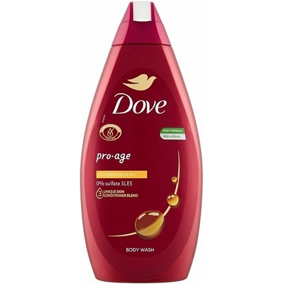 Dove Pro Age sprchový gél pre zrelú pokožku 450 ml