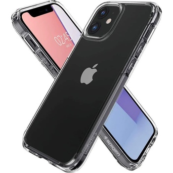 Spigen Ultra Hybrid Case - хибриден кейс с висока степен на защита за iPhone 12 mini (прозрачен)
