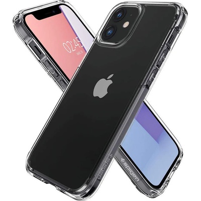 Spigen Ultra Hybrid Case - хибриден кейс с висока степен на защита за iPhone 12 mini (прозрачен)