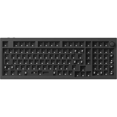 Keychron Q5 Max QMK Barebone Knob Carbon Black База за геймърска механична клавиатура (Q5M-B1)