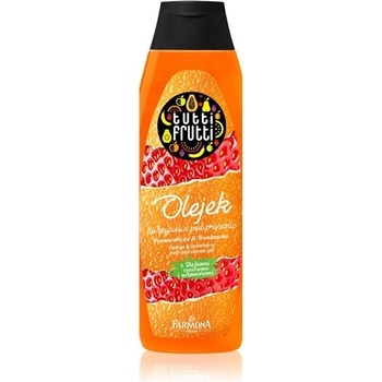 Farmona Tutti Frutti Orange & Strawberry sprchový a koupelový gelový olej Orangise your Day 500 ml