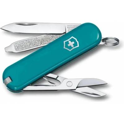 Victorinox Classic SD, 58 mm, tyrkysový, blister 0.6223.23B