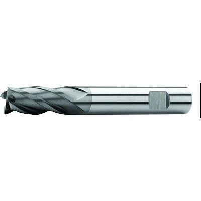 ZPS-FN Fréza válcová čelní 6x13x57, Z4,30°, DIN 6527L, SK, AlTiN, N
