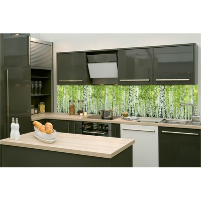 DIMEX ART Фототапет за кухня - пролетна брезова горичка 260 x 60 см